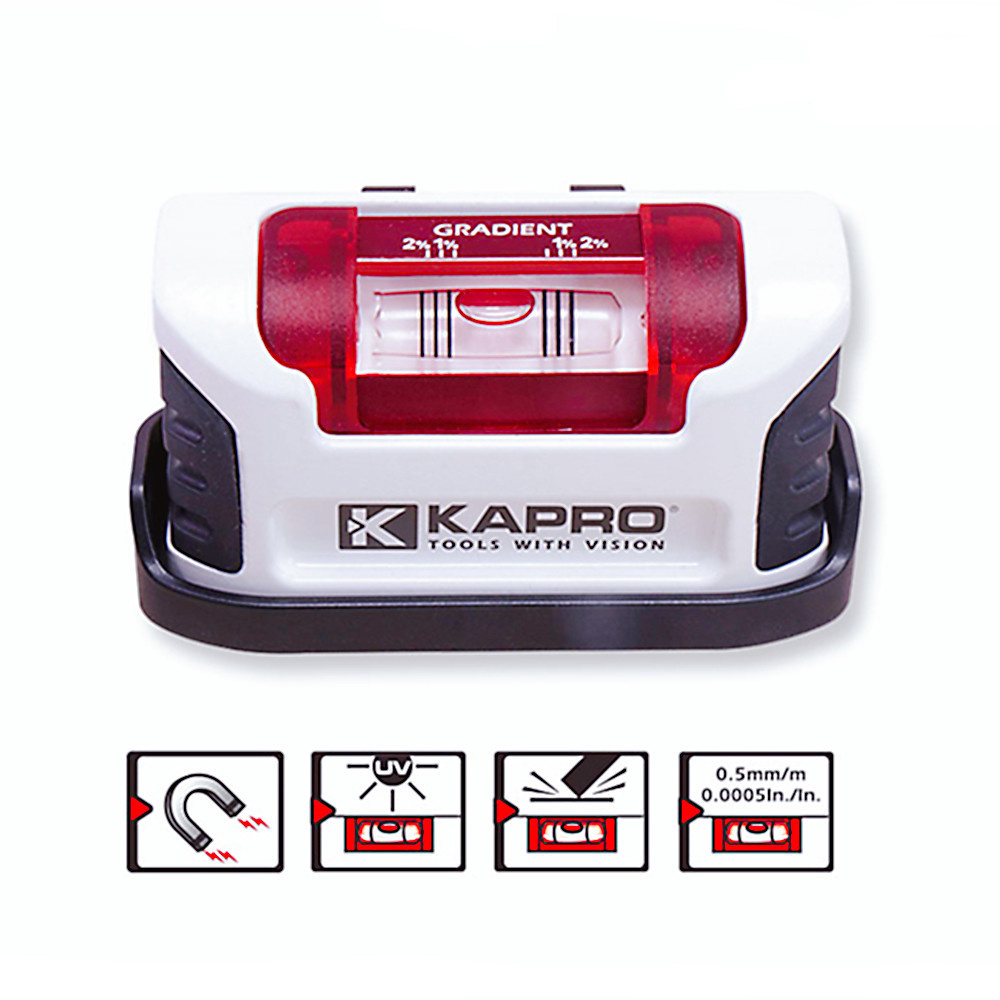 Kapro 10cm Belt Clip Magnetic  - огляд і ціна Spirit Level