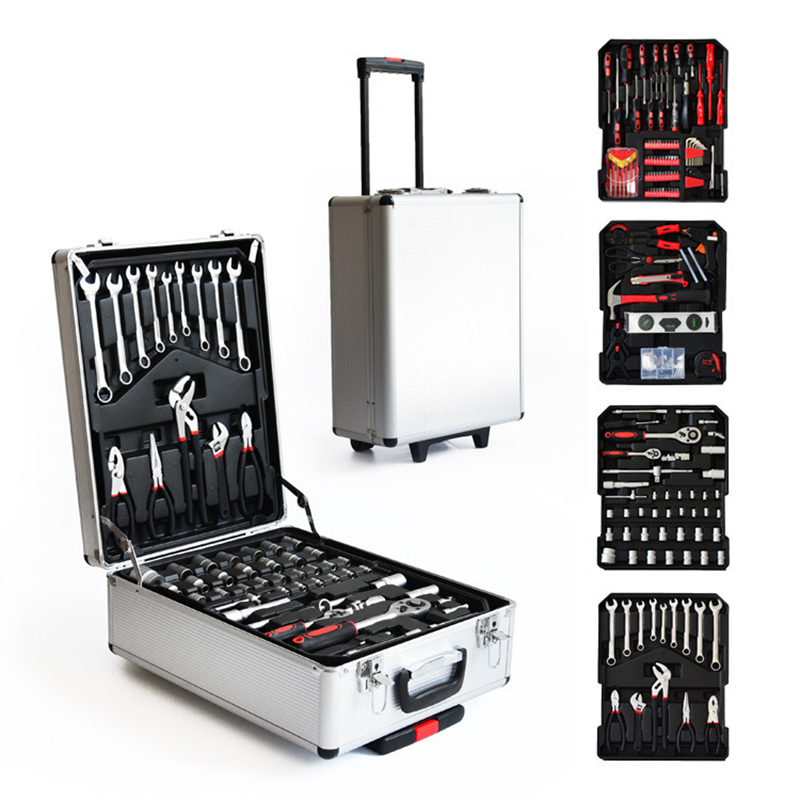 186 Pieces Aluminum Case Troll - огляд і ціна Tool Set