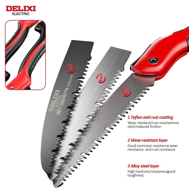 Folding Hand Saw,SK5 Steel Bla - огляд і ціна Hacksaw