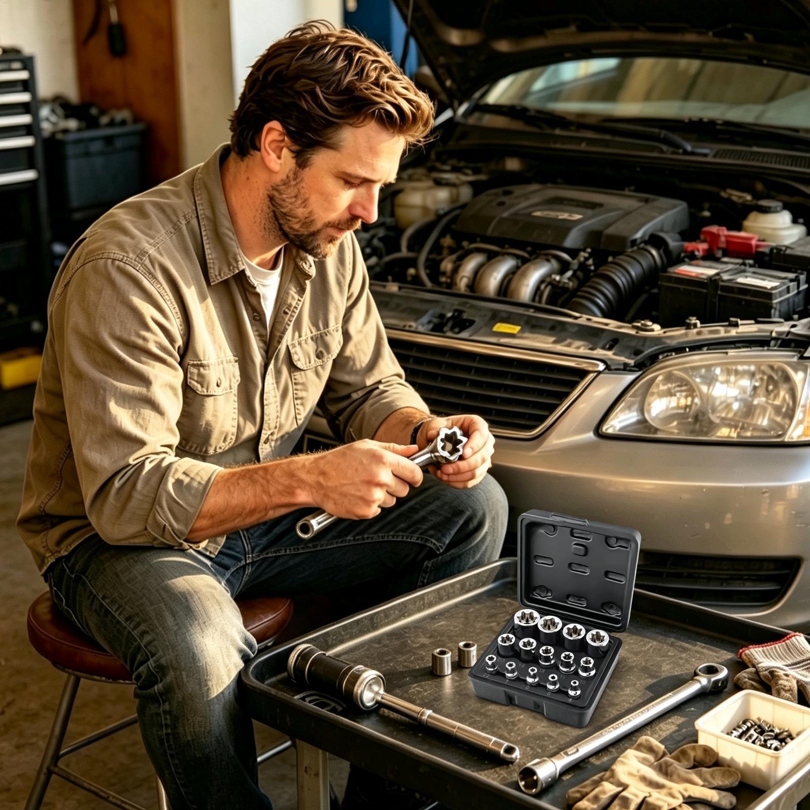 Socket Set Portable Heavy-Duty - огляд і ціна Tool Set