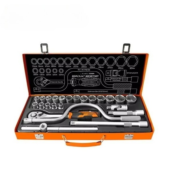 155424 24pcs 1/2in Tool Wrench - огляд і ціна Socket Wrench