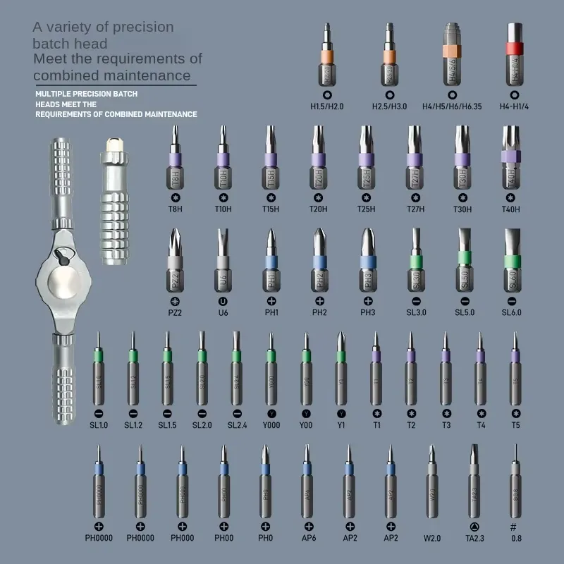 EE1 49 in 1 Ratchet Screwdrive - огляд і ціна Screwdriver Set