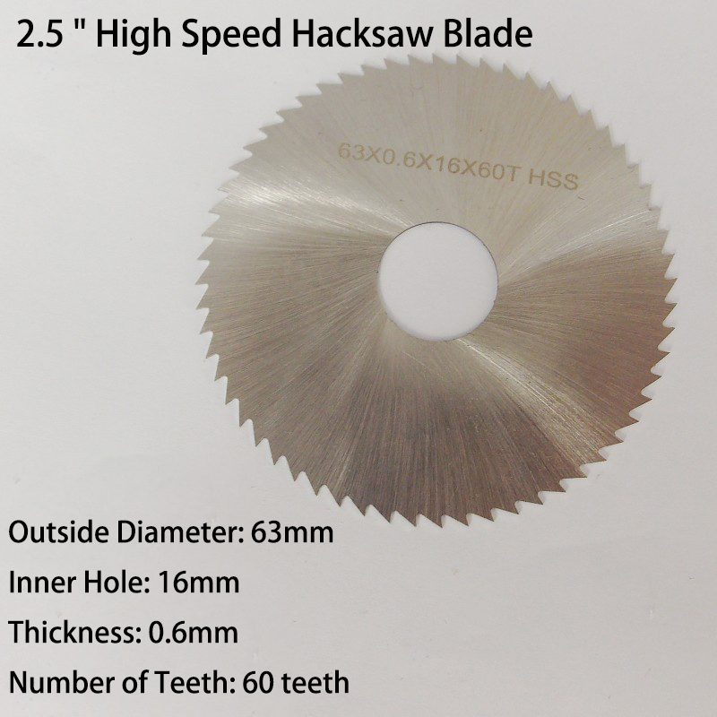 2.5inch 63mm Alloy HSS High Sp - огляд і ціна Hacksaw