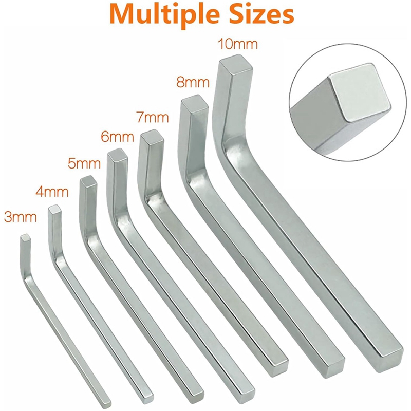 7Pcs Square Head Wrench Set L  - огляд і ціна Wrench Set