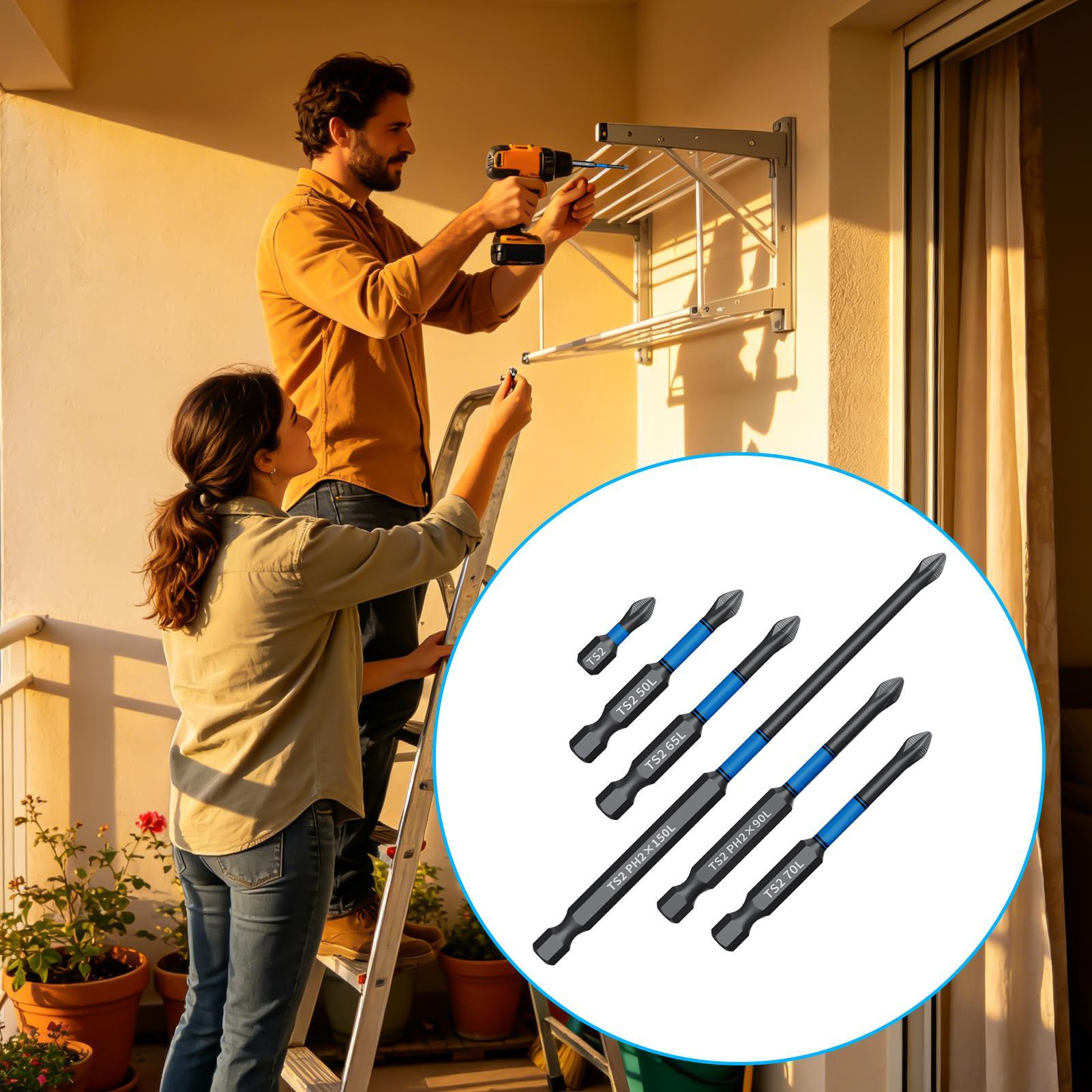 Drill Screwdriver Bit Set 6-Pi - огляд і ціна Tool Set