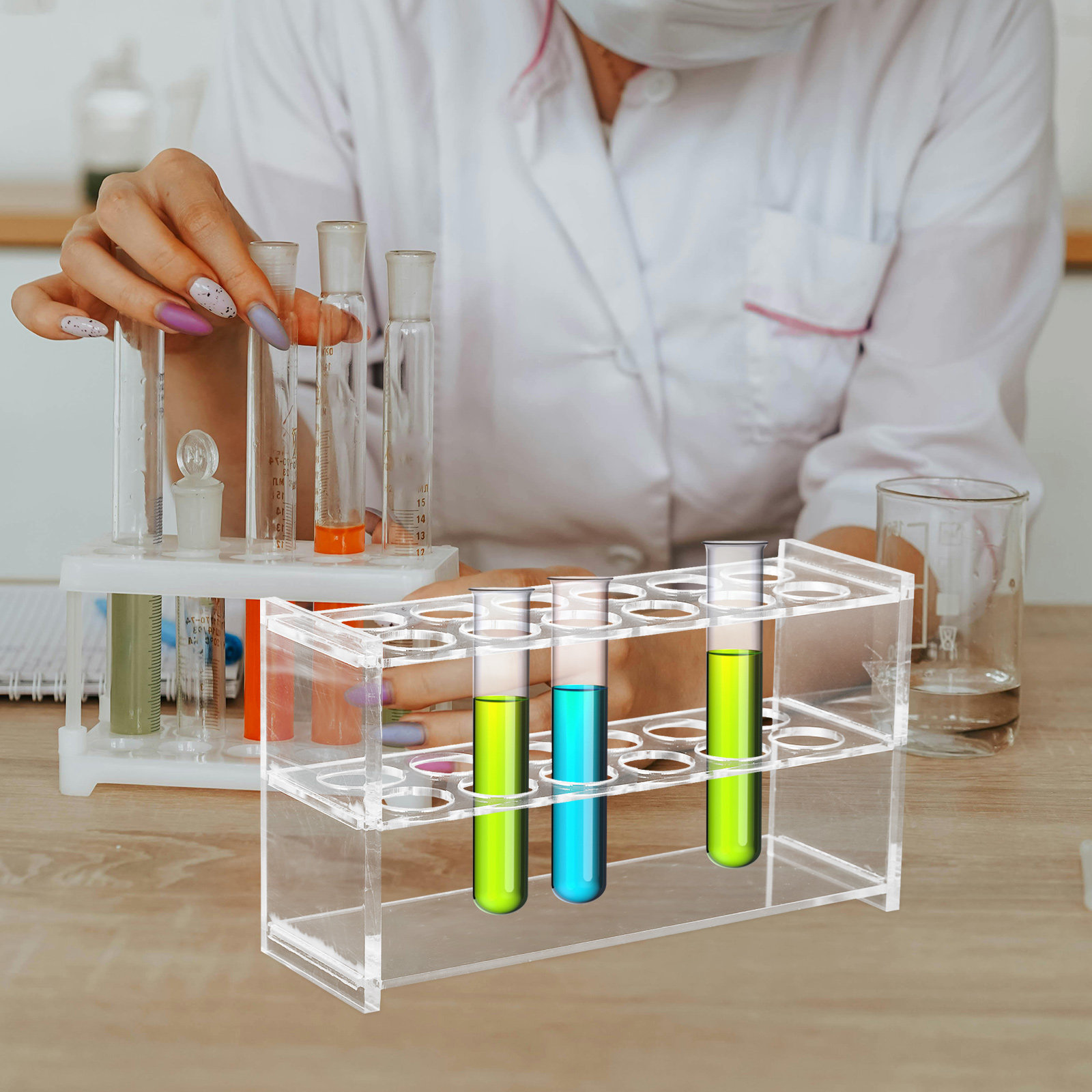 Test Tube Organizer 6 Slots Co - огляд і ціна Tools Youtube