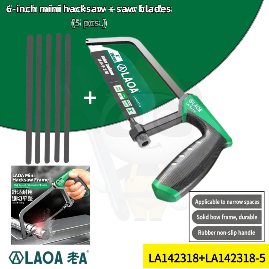 LAOA 6Inch Mini Hand Hacksaw W - огляд і ціна Hacksaw