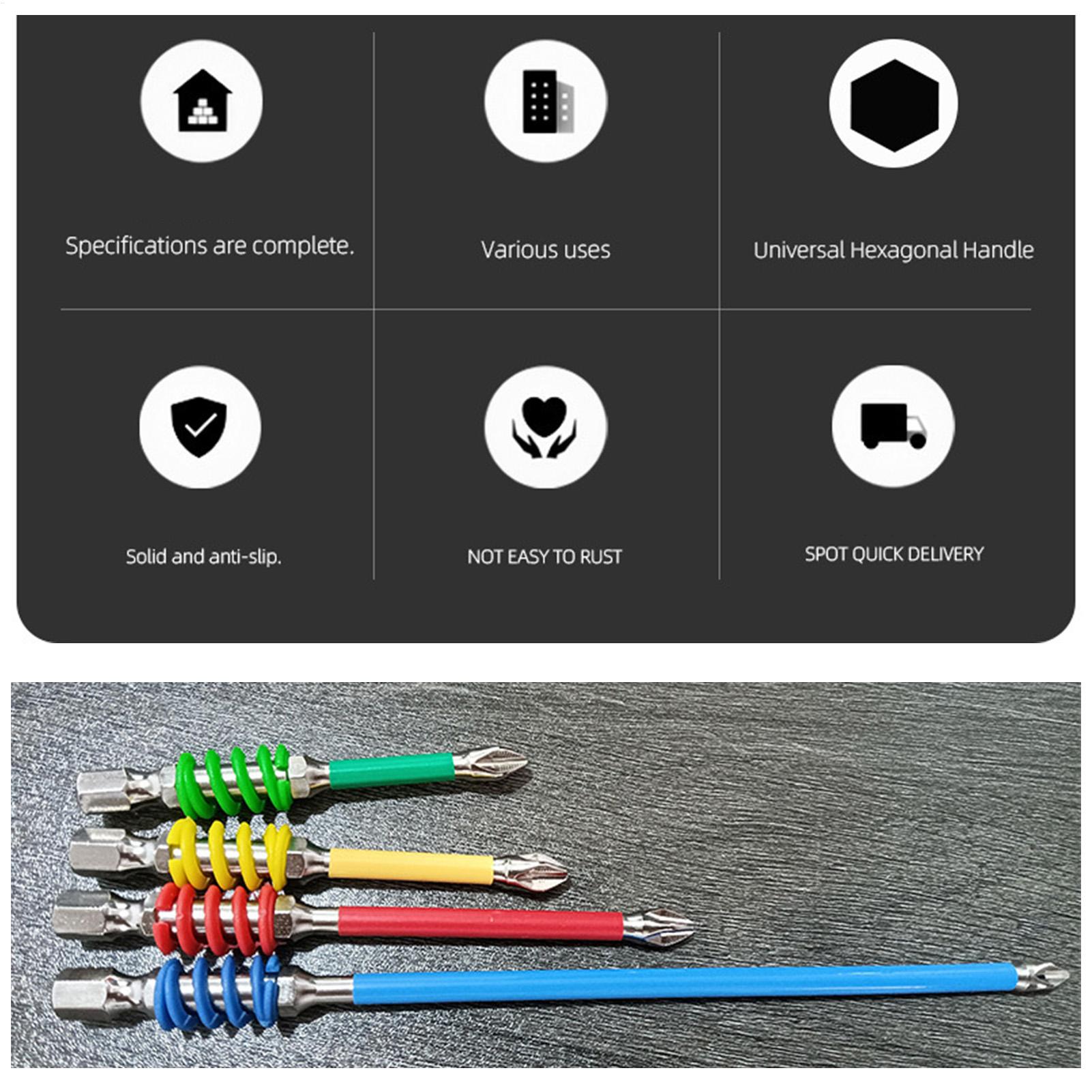 Magnetic Bit Set Shock Absorpt - огляд і ціна Screwdriver Set
